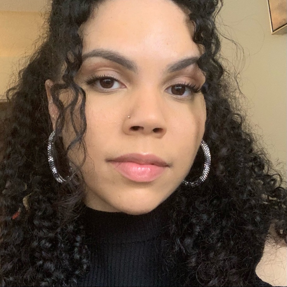 Lightweight Rhinestone Hoop Earrings- Snow Leopard
